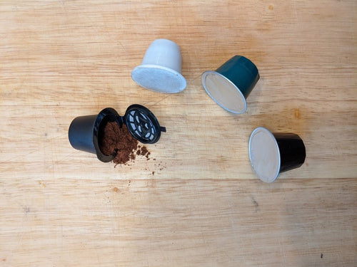Refillable coffee capsules