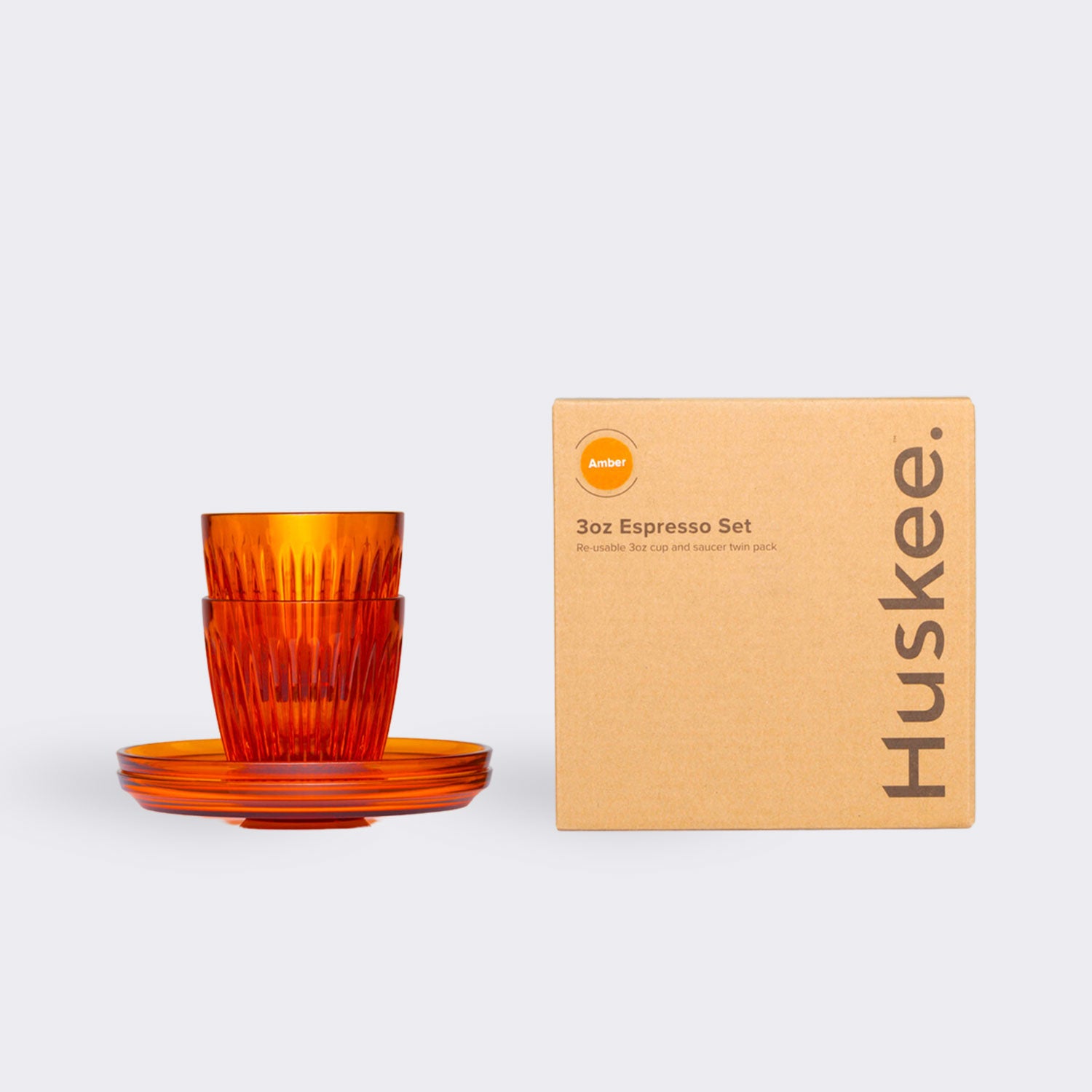 HuskeeRenew 3oz Espresso Set of 2