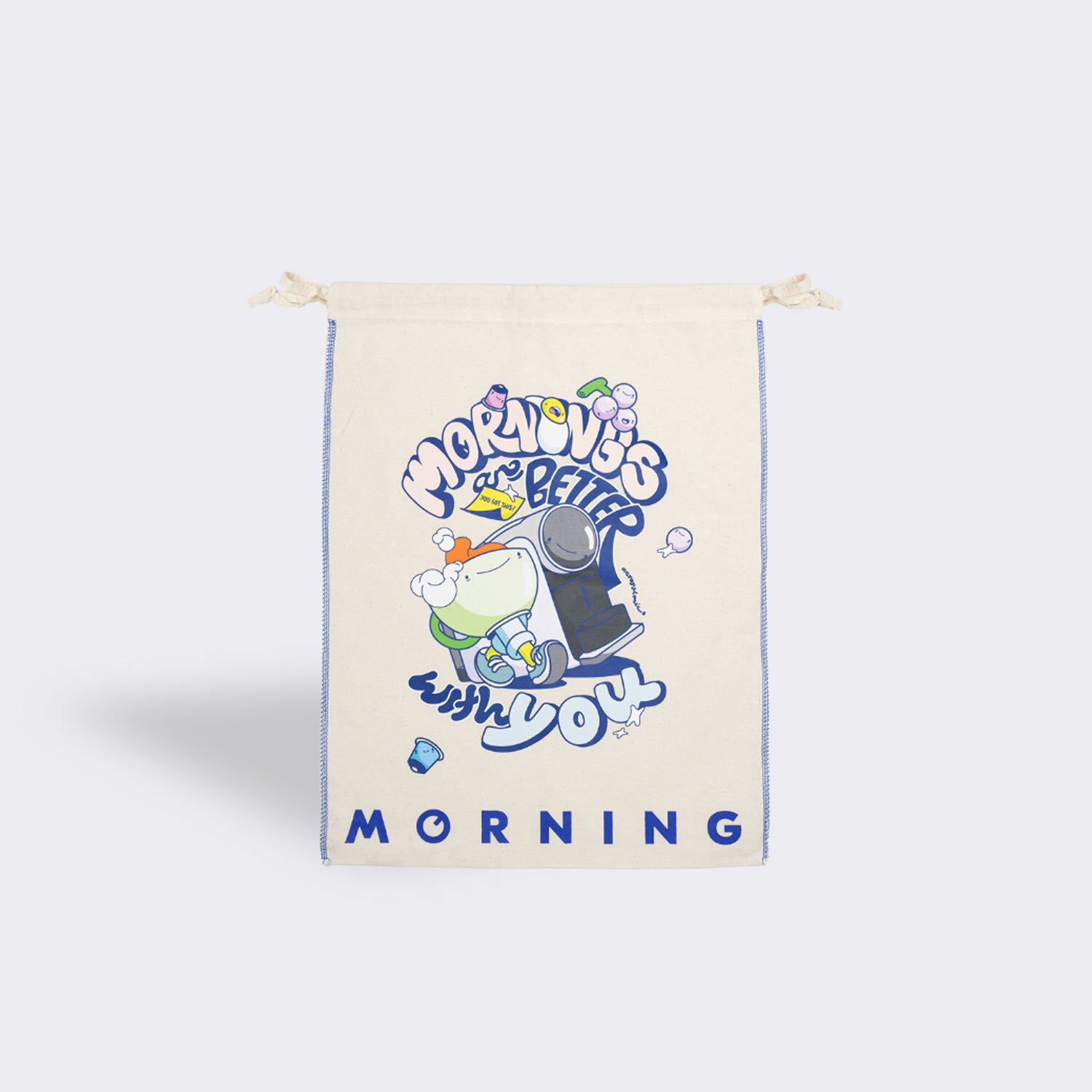 Aeropalmics for MORNING | Drawstring Bag