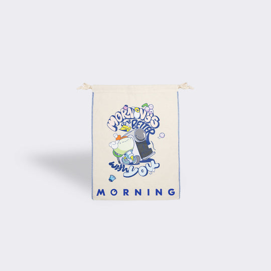 Aeropalmics for MORNING | Drawstring Bag