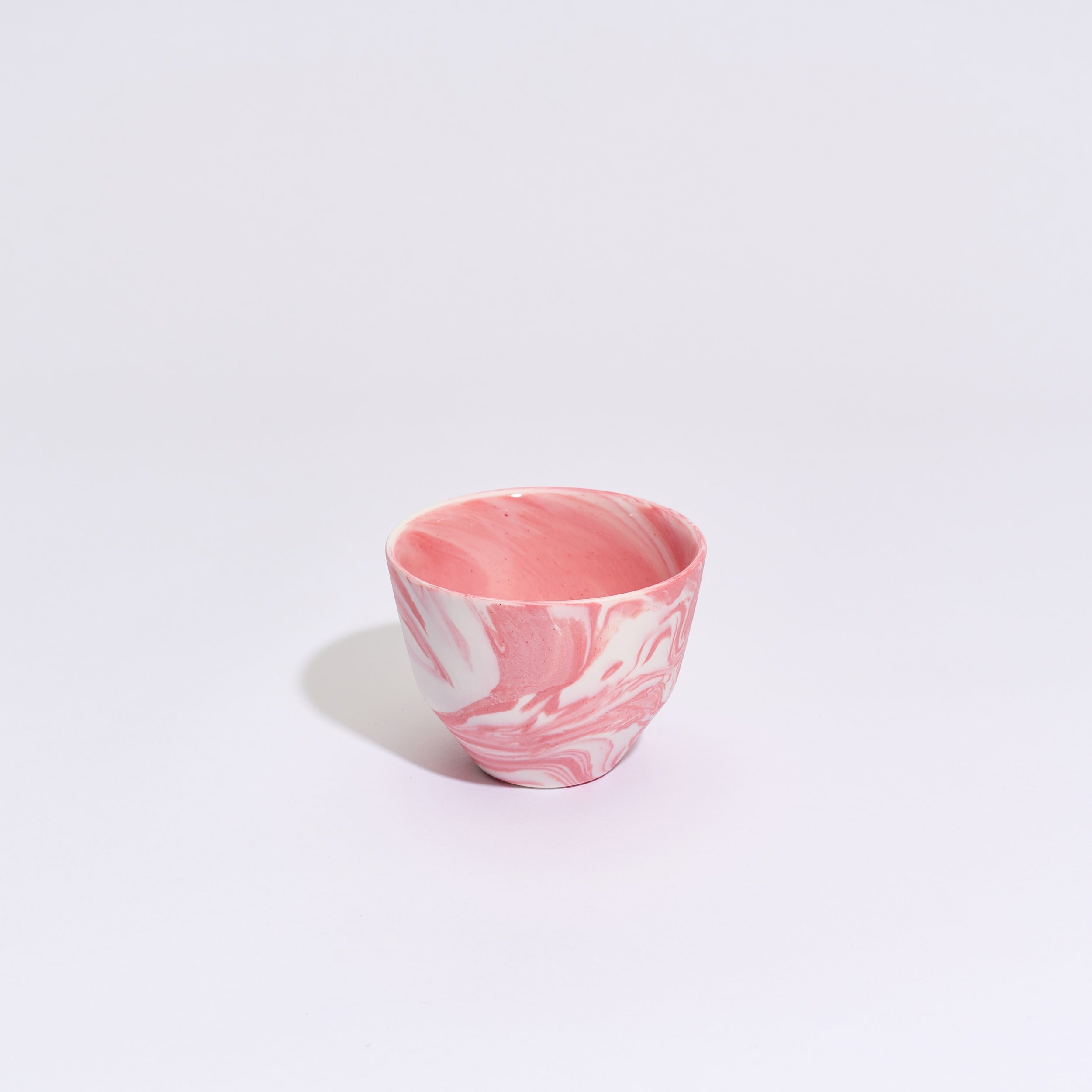 Handcrafted Porcelain Coffee Cup | Mix Wave