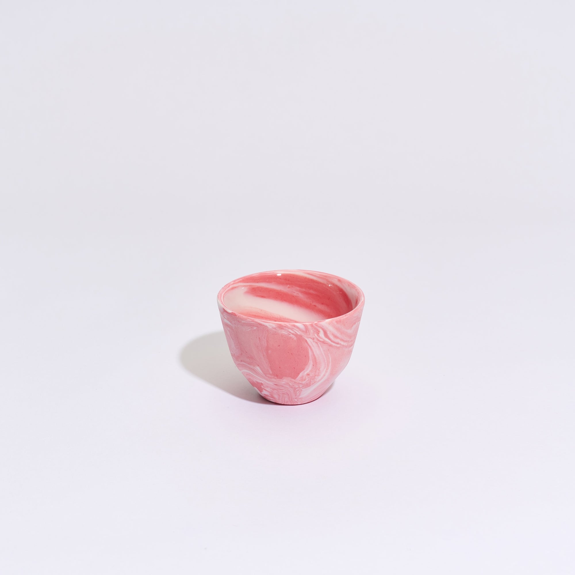 Handcrafted Porcelain Coffee Cup | Mix Wave