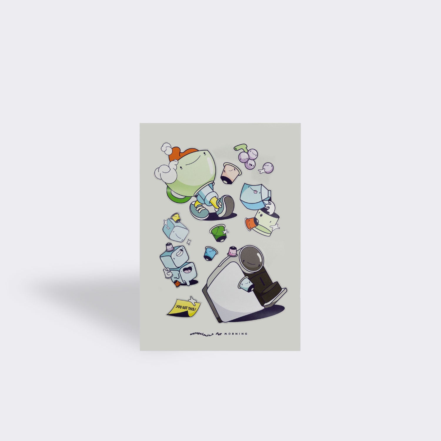 Aeropalmics for MORNING Sticker Pack