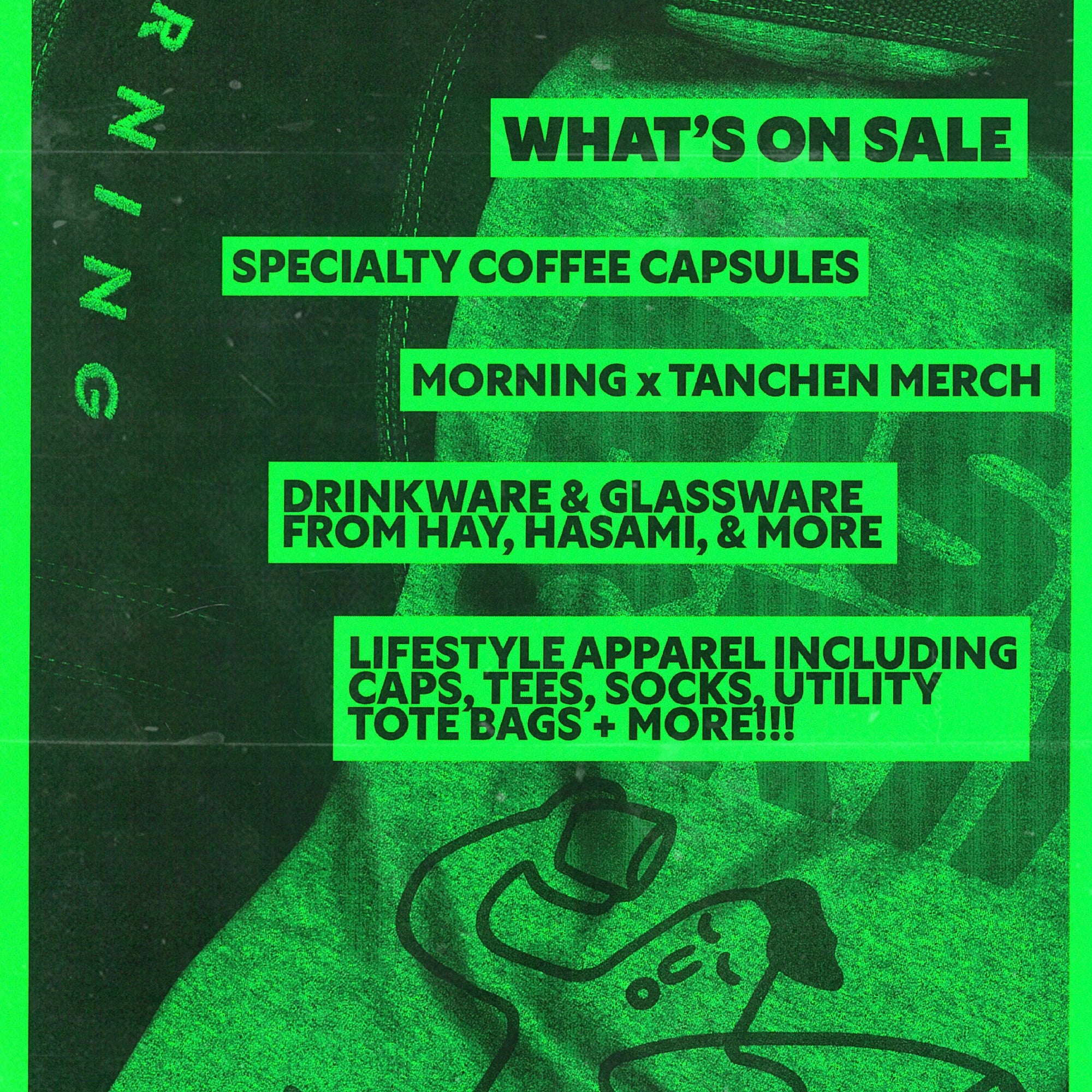 THE MORNING WAREHOUSE SALE