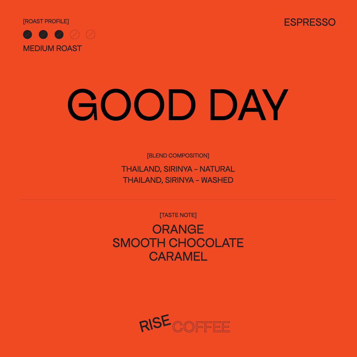 GOOD DAY Blend (Whole Beans)