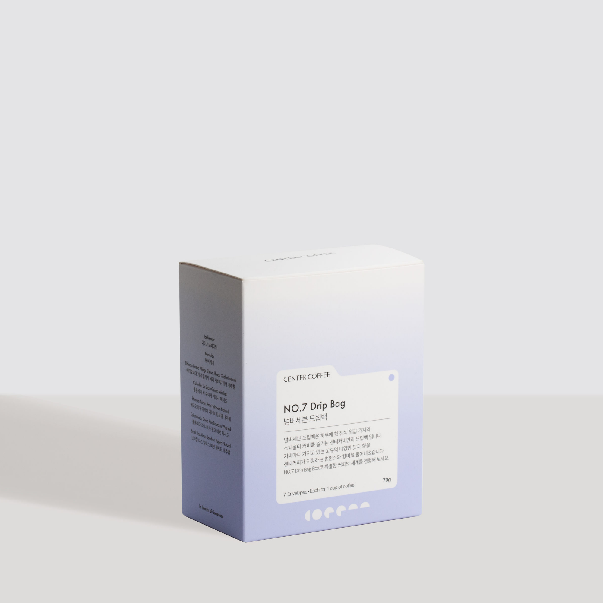 No.7 Drip Bag Box